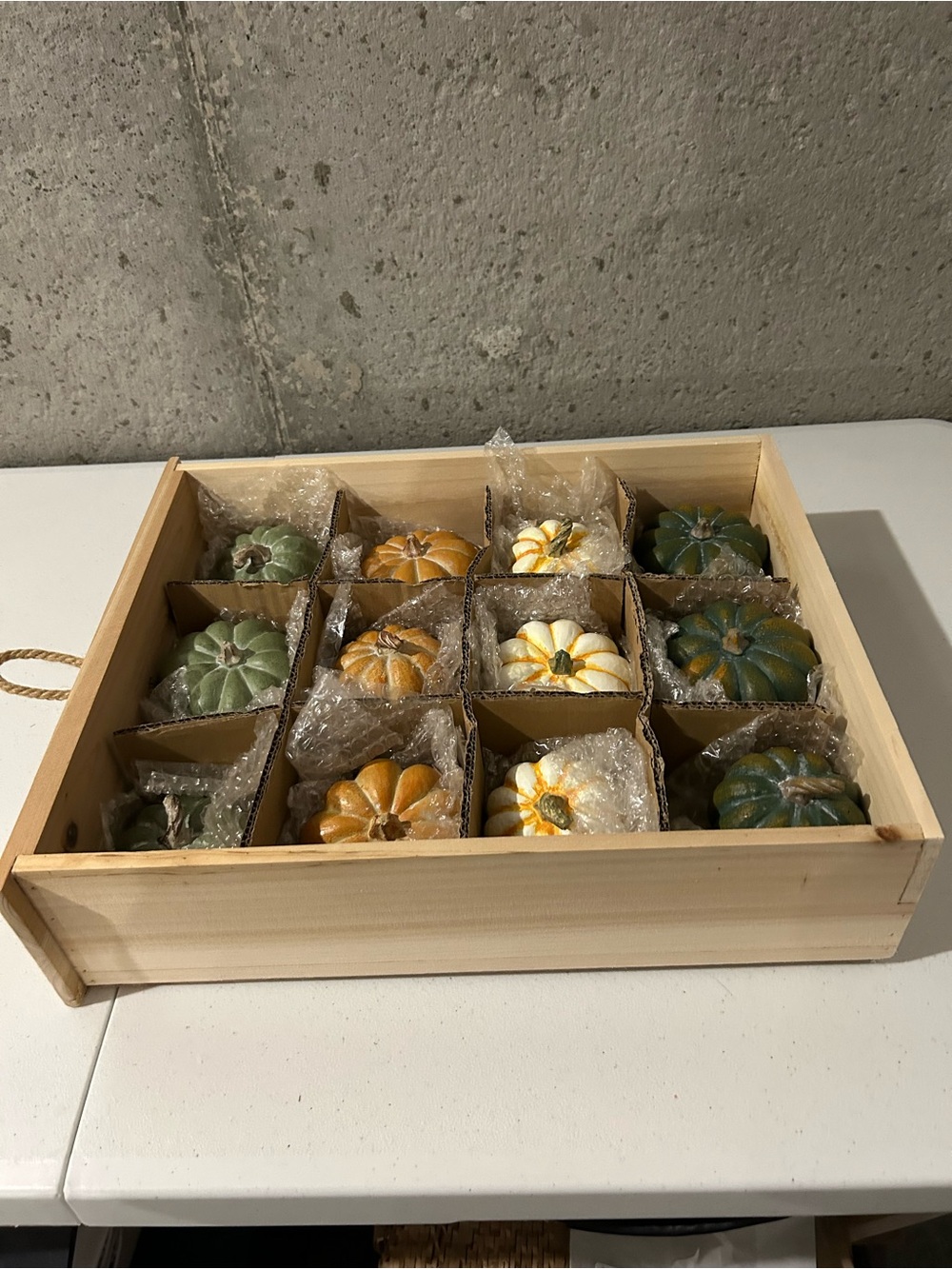 Balsam Hill Crate of Mini Pumpkins